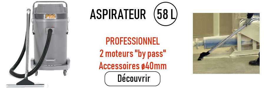 Aspirateur professionnel t58wd