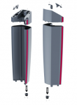 Réservoir intelligent 4L : remplissage universel et jusqu'à 600 m² de nettoyage en mode Éco.